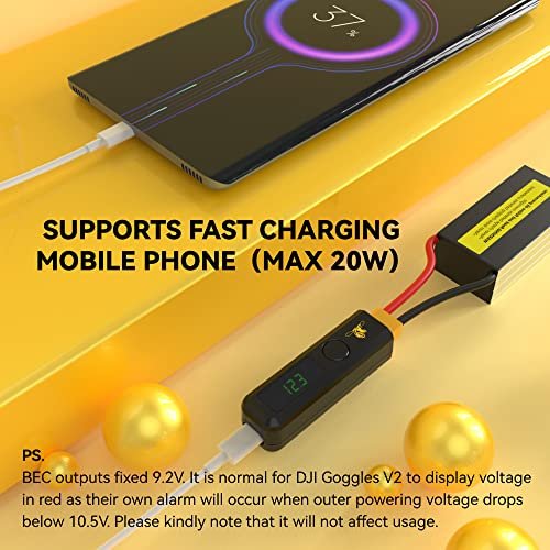 SpeedyBee Goggles BEC Power Cable for DJI, Fatshark, Walksnail & More - Image 6