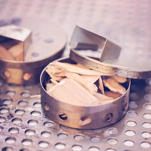 Here's a revised title:
Hickory Smoker Wood Chips - Premium Natural BBQ Grilling Flavor Enhancer 2lb Bag - Image 7