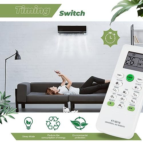 Ultimate Universal AC Remote Control | 6000 Brands LCD Air Conditioner Replacement Clicker - Image 5