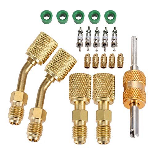 R410a Mini Split Adapter & Valve Core Remover for HVAC & A/C Repair