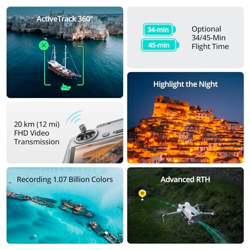 DJI Mini 4 Pro Drone (RC-N2) – 4K Camera, 34 Min Flight, 20km Range - Image 6