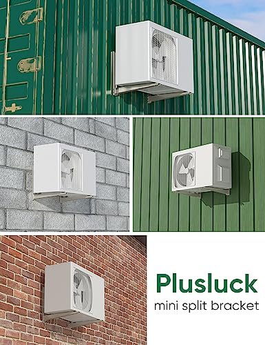 Plusluck Mini Split Wall Mount Bracket – 12,000 BTU, 330 lbs Support - Image 7