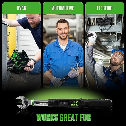 Hilmor Digital Torque Wrench – HVAC & Mini-Split Tool with LCD & Alerts - Image 6