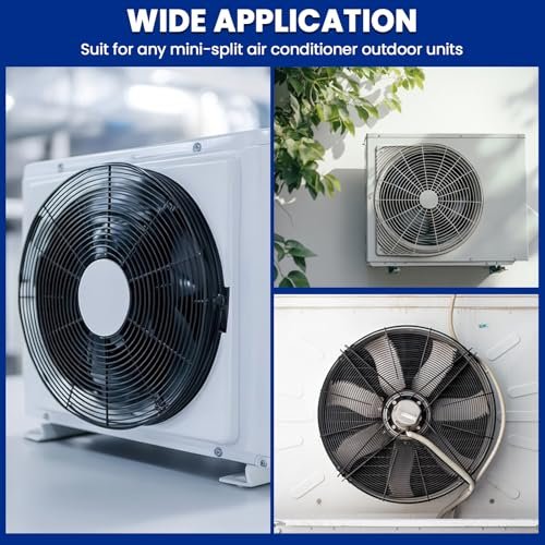 Mini Split AC Mounting Brackets: Rubber Vibration Isolator Pads (4-Pack) - Image 6