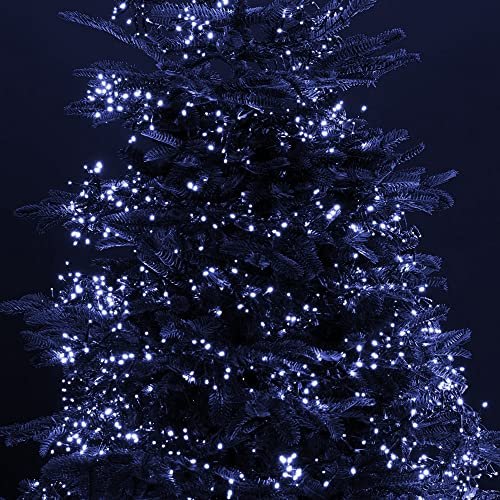Dazzle Bright 300 LED White Christmas Lights 100 FT Waterproof 8 Modes - Image 4