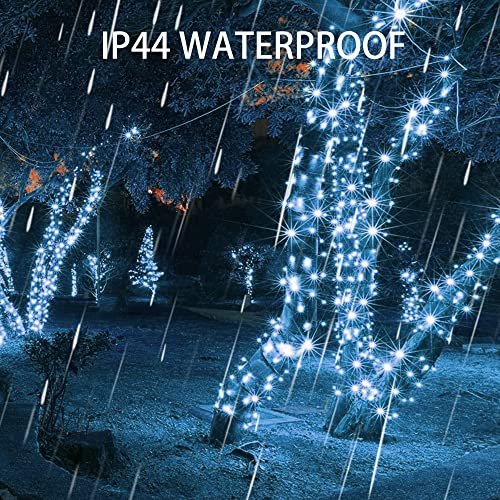 Dazzle Bright 300 LED White Christmas Lights 100 FT Waterproof 8 Modes - Image 5