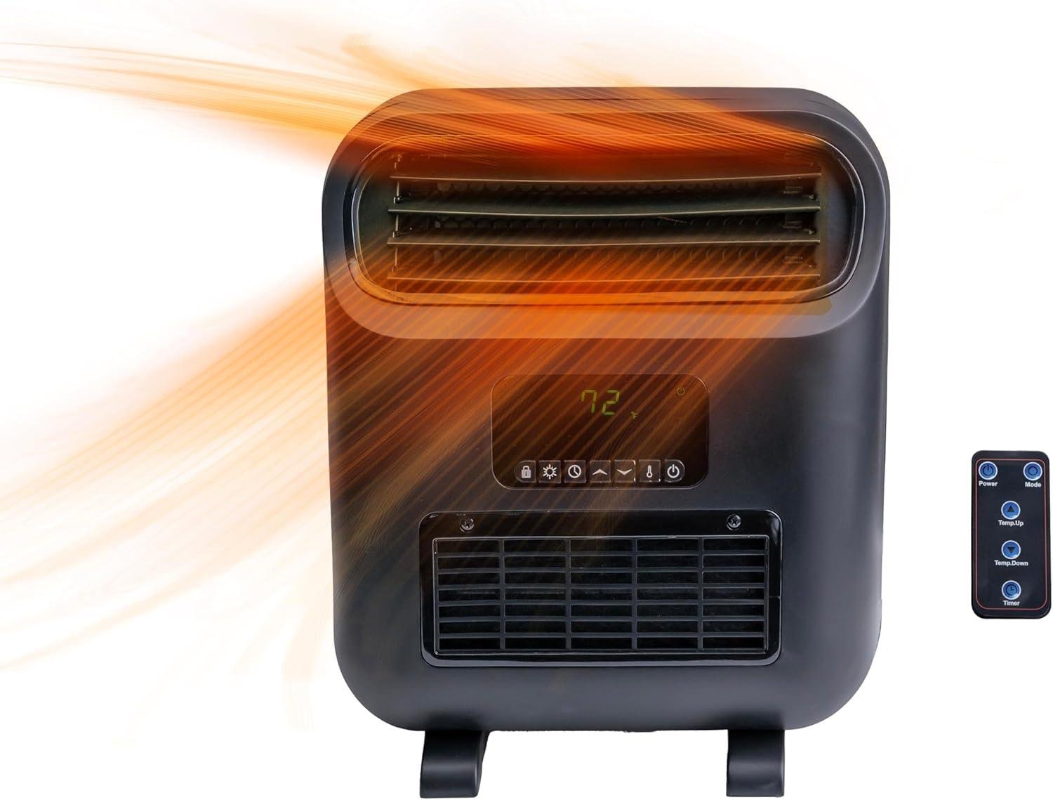 Stay Cozy with Our Comfort Zone Space Heater: Smart, Safe & Stylish!
