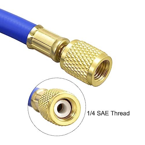Premium HVAC Charging Hose | 9.84ft 600PSI | R410A AC Refrigerant Line - Image 3