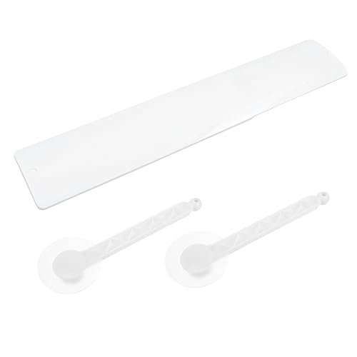 Portable Car AC Windshield Vent Cover – White PP Heat Block Shield