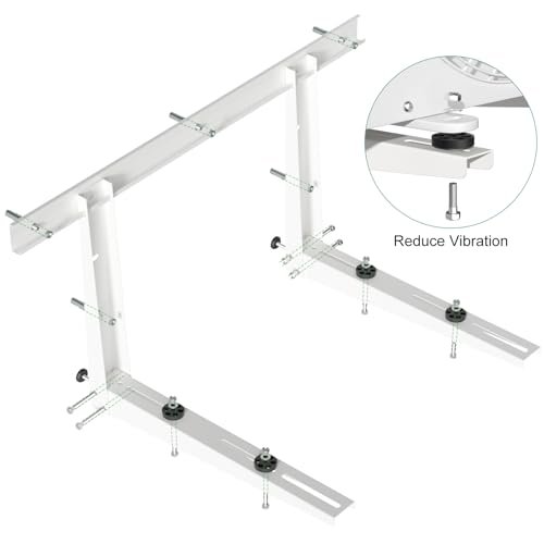 Heavy-Duty Universal Mini Split AC Wall Mount Bracket | 330lb Capacity | 7-18k BTU - Image 2