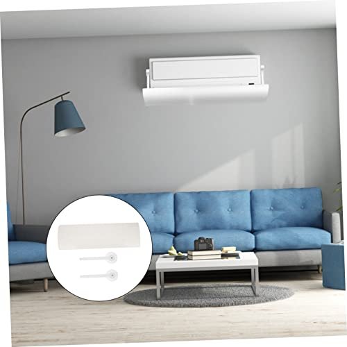 Portable Car AC Windshield Vent Cover – White PP Heat Block Shield - Image 7