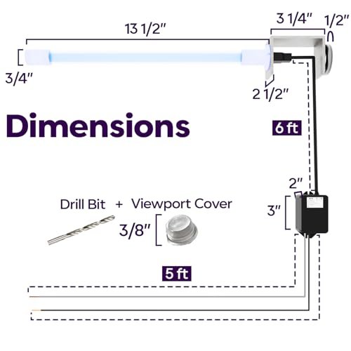 UV Air Purifier HVAC AC Cooling System UV-C Light Sterilization Magnetic Mount - Image 7