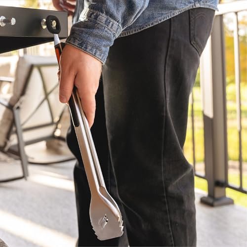 Pro BBQ Griddle Tongs: 14" Stainless Steel, Heat-Resistant Grill Accessories - Image 6