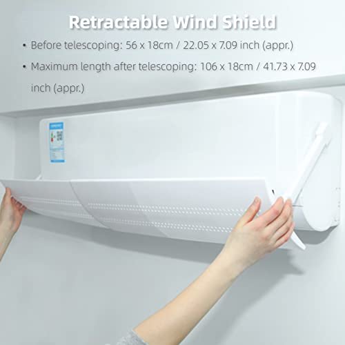 Adjustable AC Air Deflector - Prevent Direct Airflow, Improve Home Cooling Comfort - Image 5