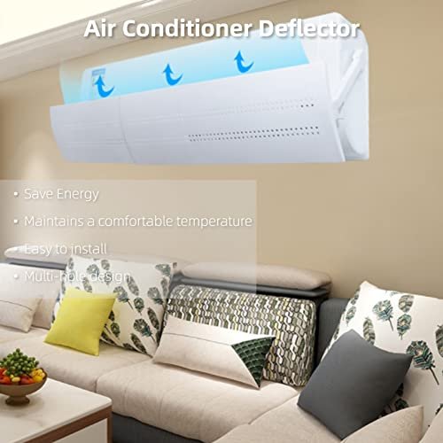 Adjustable AC Air Deflector - Prevent Direct Airflow, Improve Home Cooling Comfort - Image 3