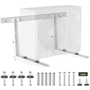 Heavy-Duty Universal Mini Split AC Wall Mount Bracket | 330lb Capacity | 7-18k BTU