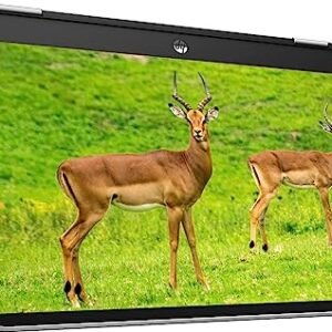 HP Premium Convertible 2-in-1 Chromebook, 14" HD IPS Touchscreen, Intel Celeron N Processor up to 2.78GHz, 4GB Ram, 64GB SSD, Super-Fast WiFi, Chrome OS, Arctic Silver Color (Renewed) (Arctic Silver)