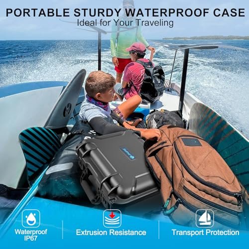 DJI Air 3 Drone Hard Case - Waterproof, Rugged Protection for Accessories - Image 5