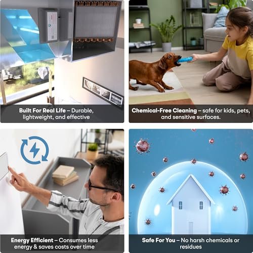 UV Air Purifier HVAC AC Cooling System UV-C Light Sterilization Magnetic Mount - Image 9