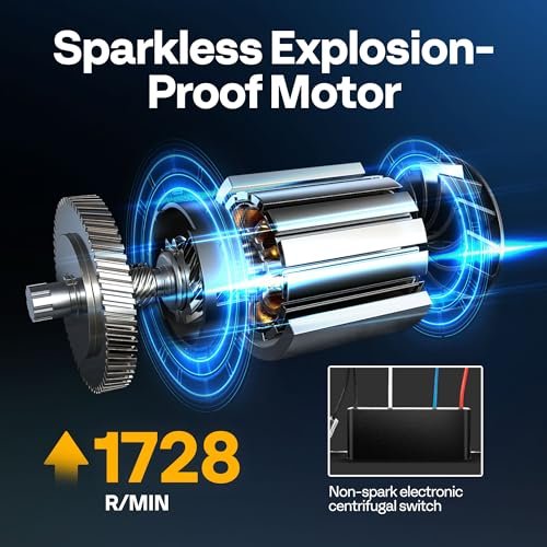 VIVOHOME AC Vacuum Pump Kit: 1/3 HP 4.5CFM Refrigeration Manifold Gauge Set - Image 2