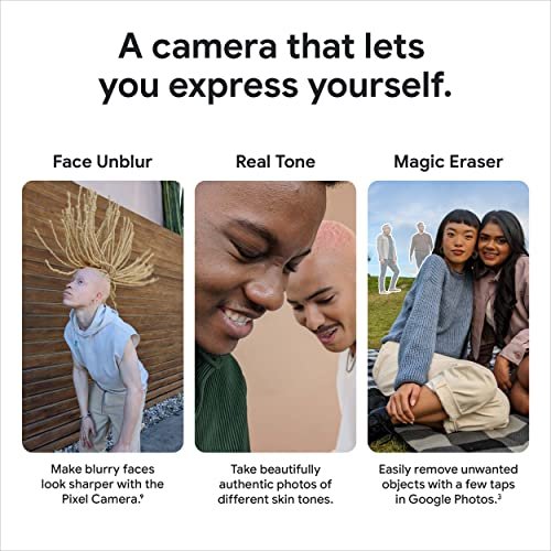 Google Pixel 6a 5G: Sleek Chalk 128GB Unlocked Smartphone, Like-New Condition - Image 4