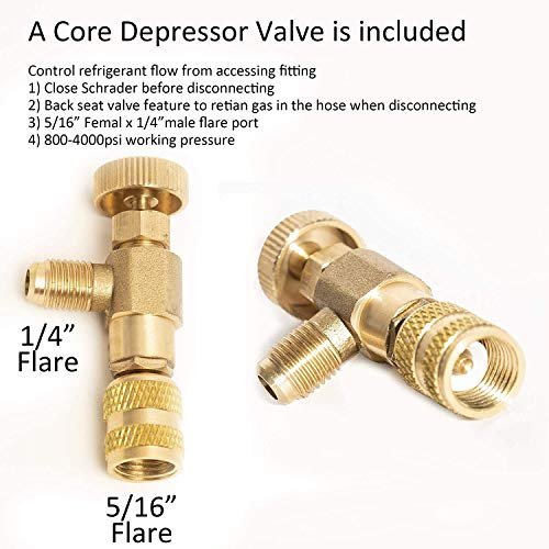 Pro HVAC & Auto AC Repair Kit: Vacuum Pump, Manifold Gauge, Leak Detector Set - Image 4