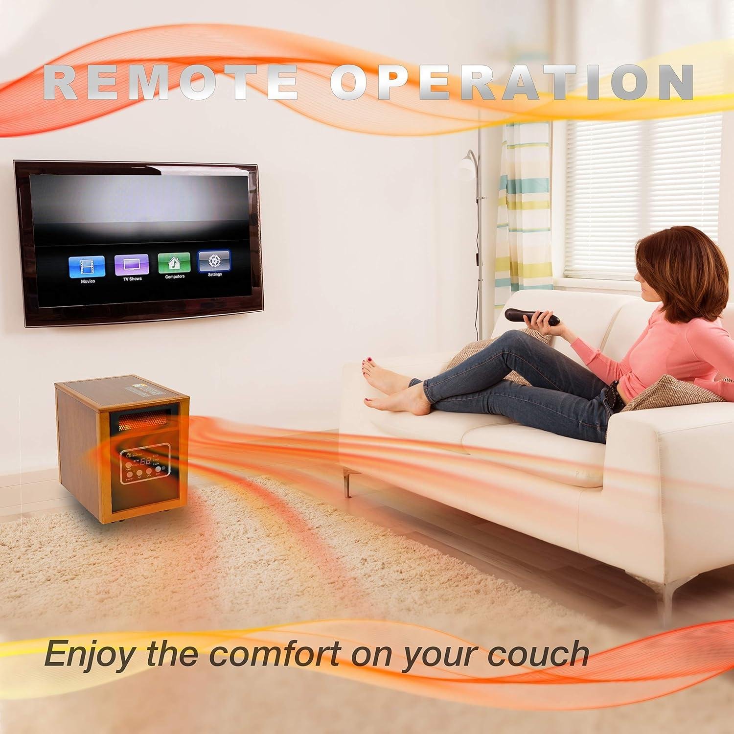 Stay Cozy this Winter with Our Dr Infrared Portable Heater!