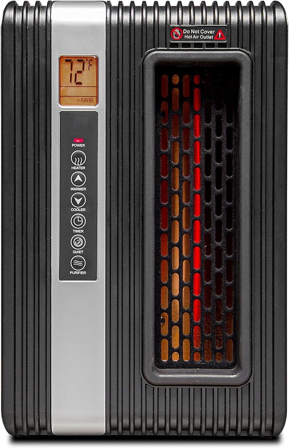 Stay Warm & Breathe Clean: Our GreenTech pureHeat 2-in-1!