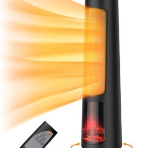 Stay Cozy this Winter: Our Garvee 31″ Tower Heater with 3D Flame