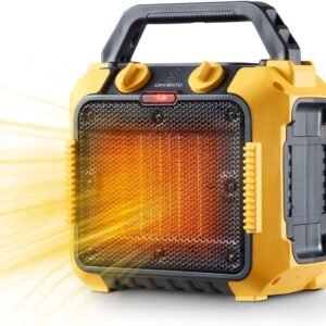 Stay Cozy Together: Our Portable Space Heater with Safety Features!