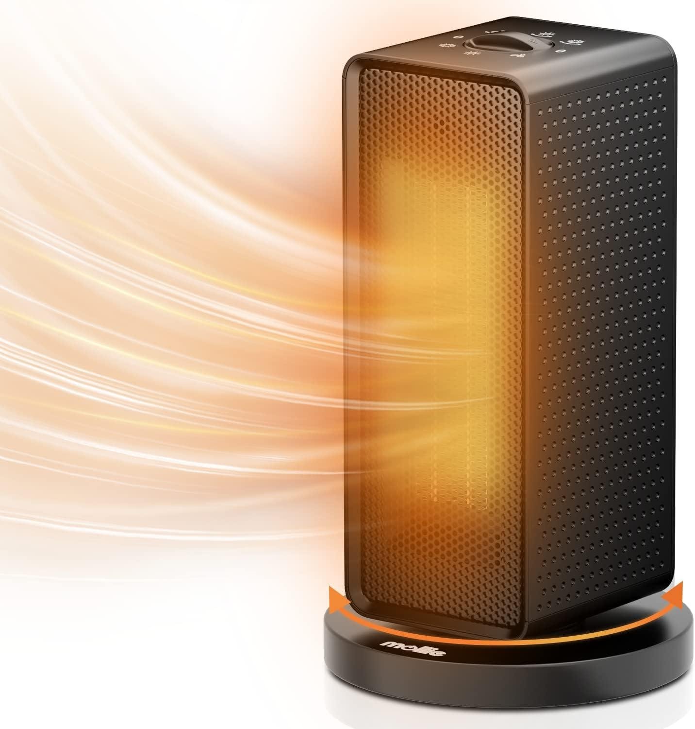 Discover Our Quiet, Safe, and Fast Heating Mollie Space Heater!