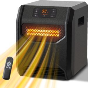 Stay Cozy & Healthy: Our 1500W Infrared Heater with UVC Purification!