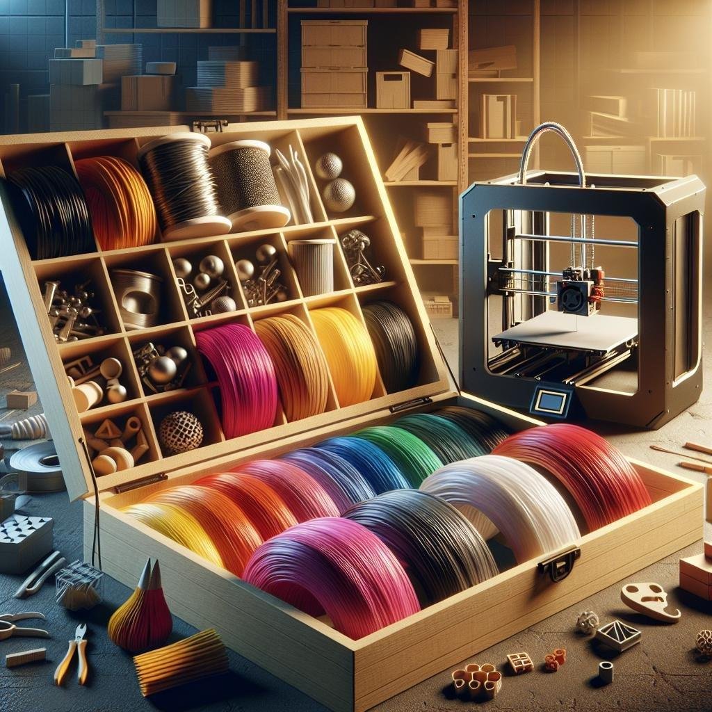 What materials can be used for 3D printing?