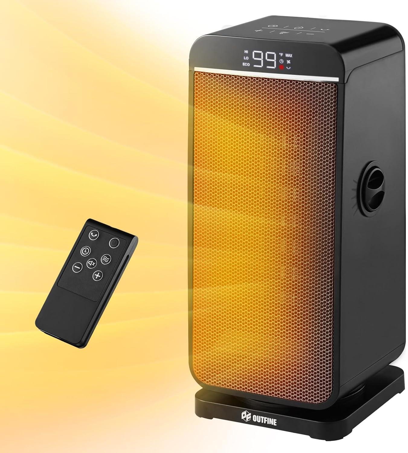 Stay Cozy with OUTFINE: Our 1500W Portable Space Heater