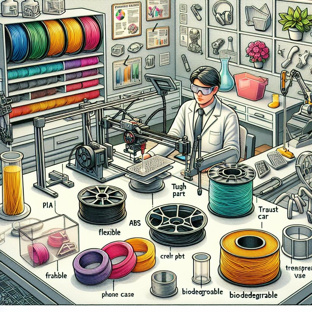 Navigating Filament Properties: ‌From⁣ Flexibility ‌to Heat Resistance