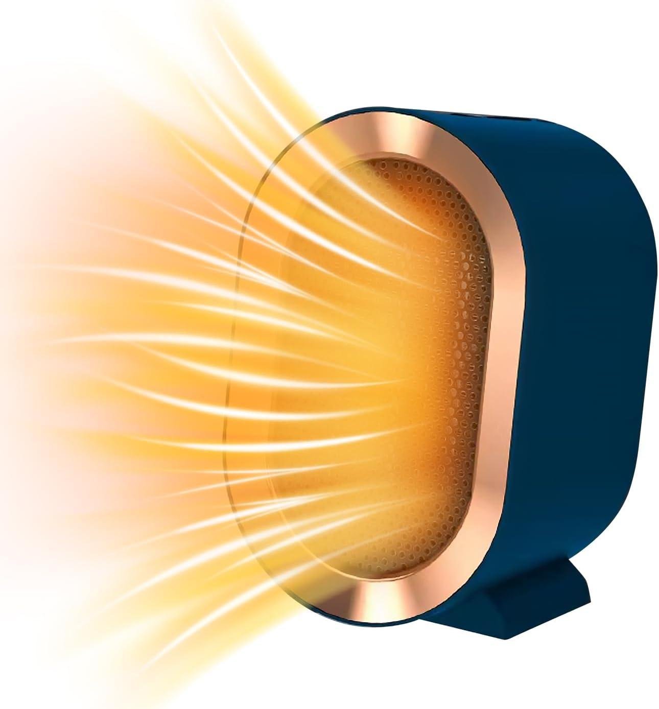 Stay Cozy with Our Stylish Mini Space Heater: Fast Heat & Safety!