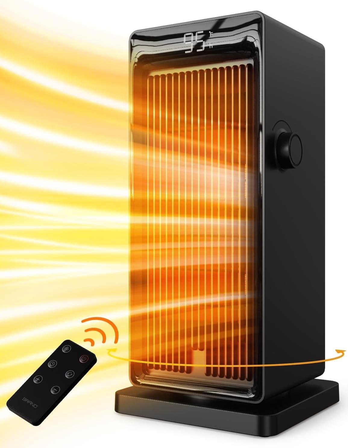 Stay Cozy with Our 1500W Space Heater: Fast Heating & Safety First!