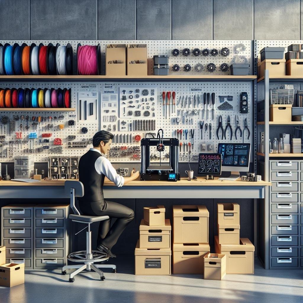 Best Ways to Store and Organize 3D Printing Supplies