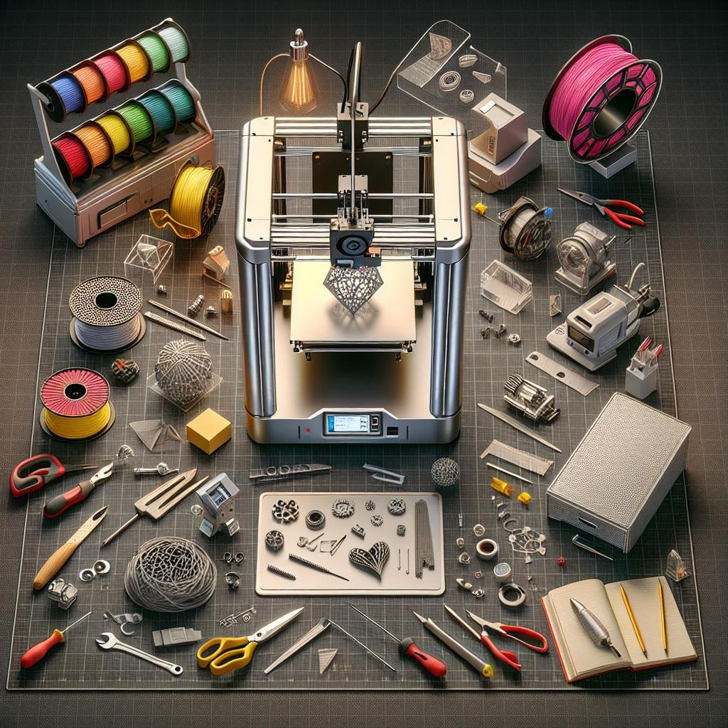 Unraveling the Basics: Essential Tools and Materials for DIY 3D Printing