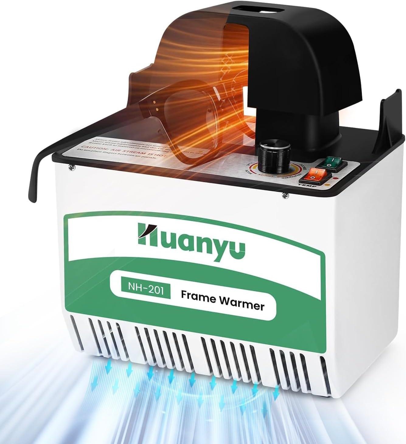 We Love Our Huanyu Frame Warmer: Quick, Quiet, and Adjustable!