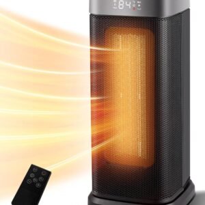 Stay Cozy with Our Sunnote 1500W Space Heater: Fast, Safe & Remote-Controlled!