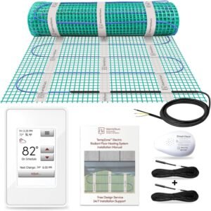 Stay Cozy: Our WarmlyYours Electric Radiant Floor Heating Kit
