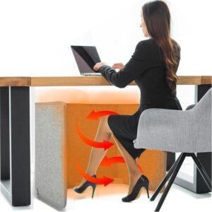 Stay Cozy Together: Our Silent Under Desk Warmer for Feet!
