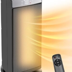 Stay Cozy with Our Aikoper 1500W Space Heater: Safe, Quiet & Portable!