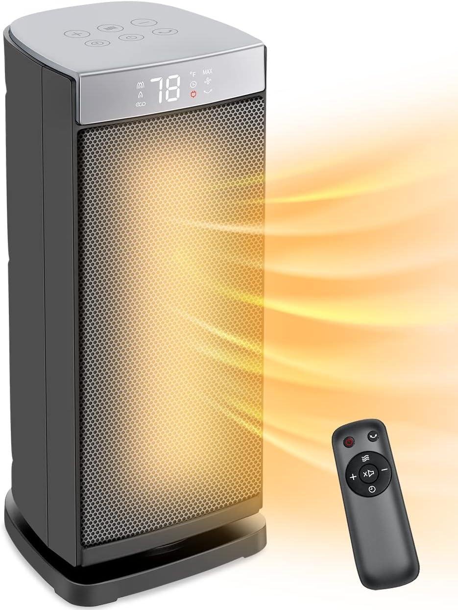 Stay Cozy with Our Aikoper 1500W Space Heater: Safe, Quiet & Portable!