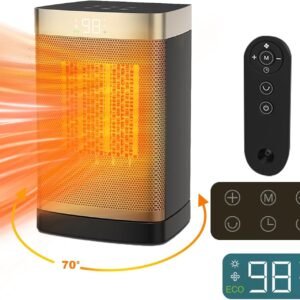 Stay Cozy Together: Our AIDENOEY Space Heater Delivers Safe, Quiet Warmth!