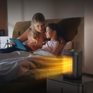 Stay Cozy with Our 1500W Portable Space Heater: Safe, Compact & Efficient!